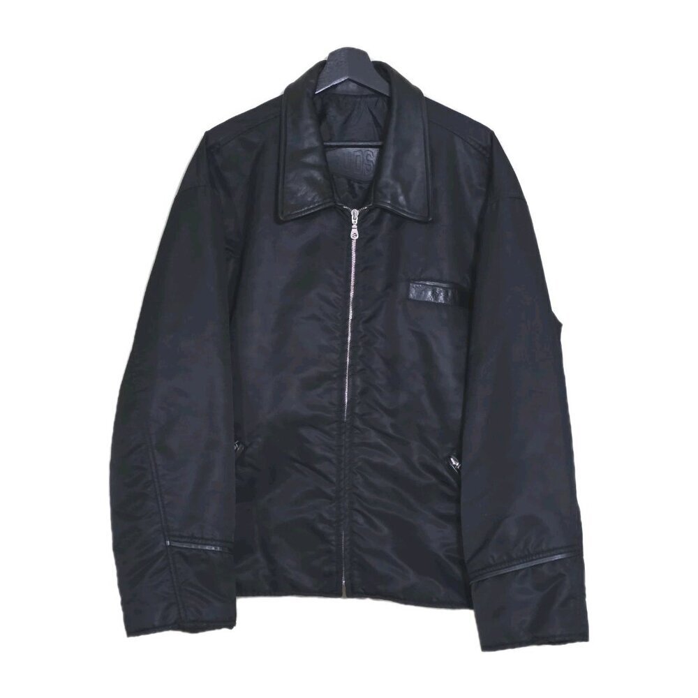 Vtg Rudsak Full Zip Jacket Mens L Black LS Lined Grunge Minimalist MN-513 Canada